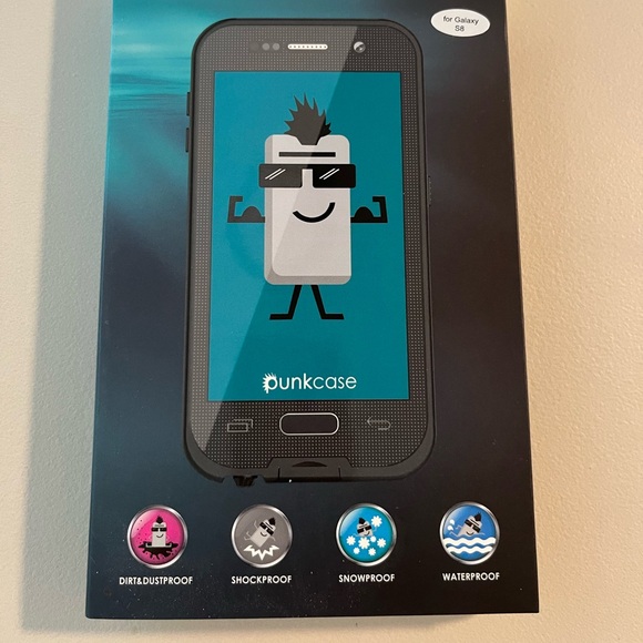 Punk Case Waterproof Phone Case for Galaxy S8 - Picture 5 of 10